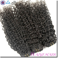 New Products Human Hair Bundles No Glue No Thread No Clips Machine Weft Braid In Virgin Hair